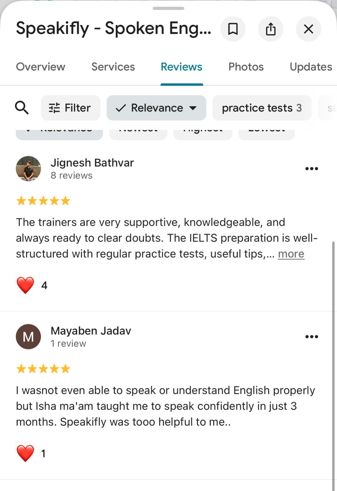 Review from Jignesh Bathvar