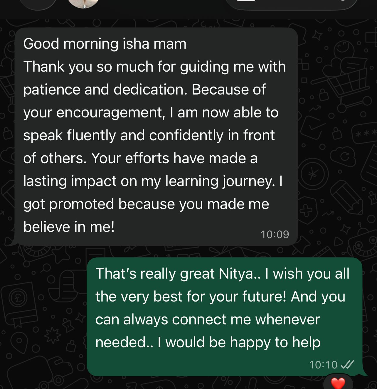 Learner review
